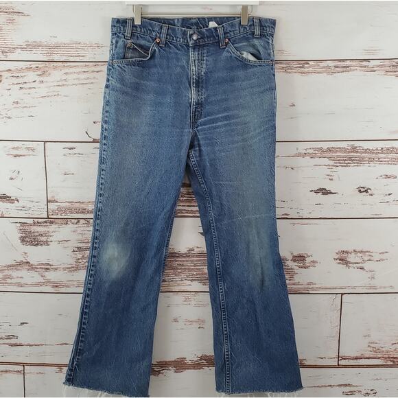 Vintage Levi 517 Orange Tab 90s Boot Jean 36x28.5